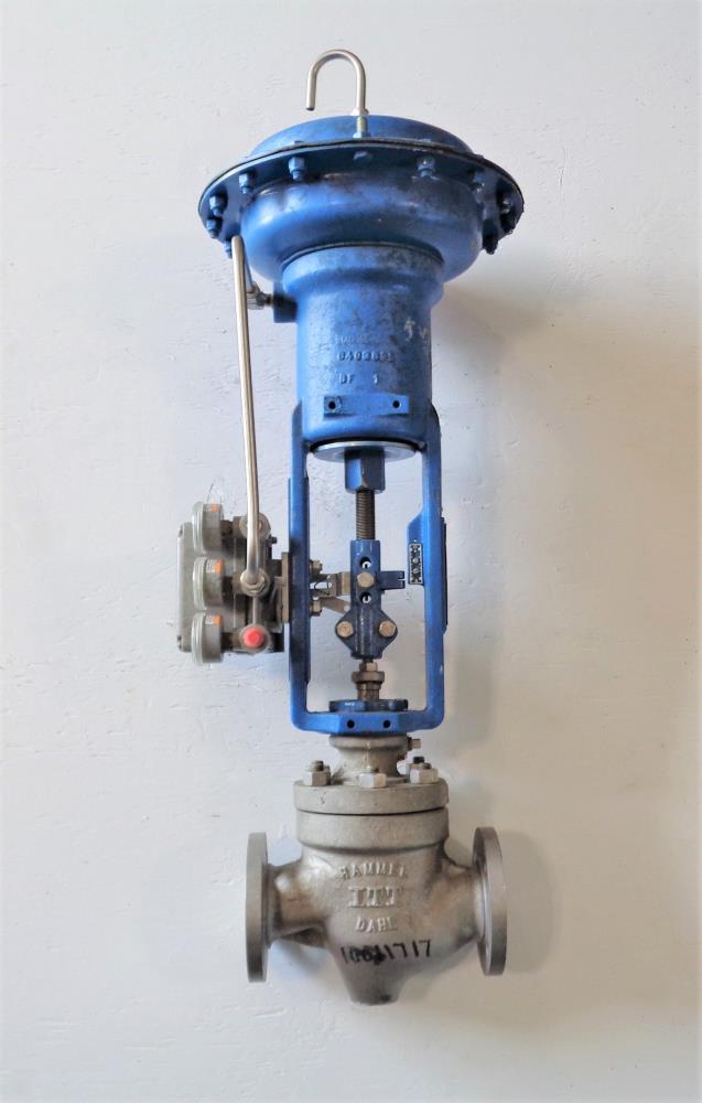 Hammel Dahl 1-1/2" 150# CF8M Control Valve 500HGE32ECAGZ w/ Actuator